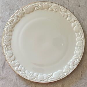 Fruits of Life Platter with Gold Trim LENOX (Cake Plate)